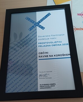 Občina Ravne na Koroškem ponovno prejela naziv Prostovoljstvu prijazna občina (2)